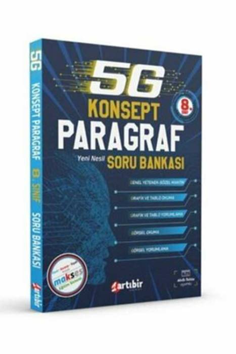 Artıbir 8. Sınıf 5G Konsept Paragraf Soru Bankası Artıbir Yayınları