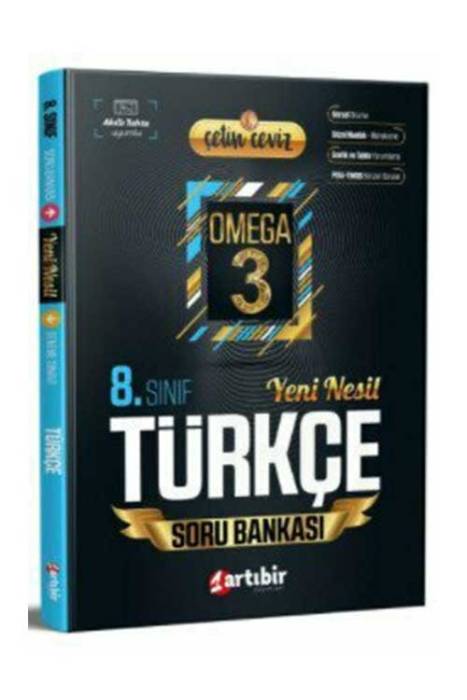Artıbir 8. Sınıf Çetin Ceviz Omega 3 Türkçe Soru Bankası Artıbir Yayınları