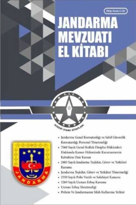 Askeri Sınav Jandarma Mevzuatı El Kitabı Askeri Sınav Kitapları