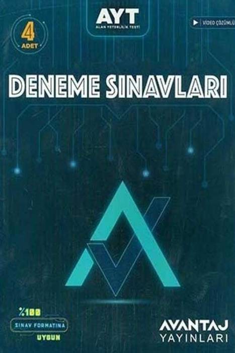 Avantaj AYT 4 lü Deneme Sınavları Avantaj Yayınları