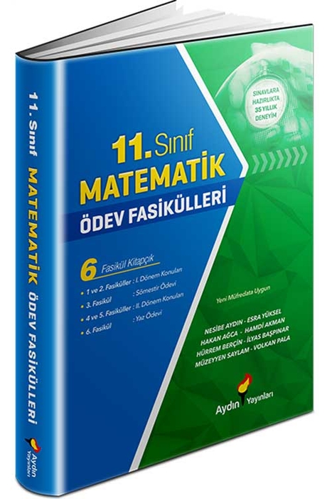 Aydın 11. Sınıf Matematik Ödev Fasikülleri Aydın Yayınları