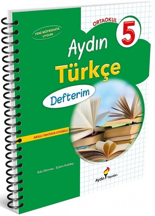Aydın 5. Sınıf Aydın Türkçe Defterim Aydın Yayınları
