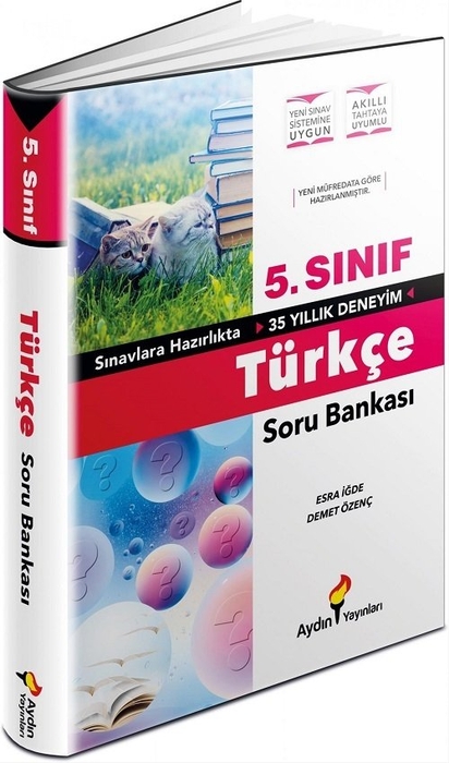 Aydın 5. Sınıf Türkçe Soru Bankası Aydın Yayınları