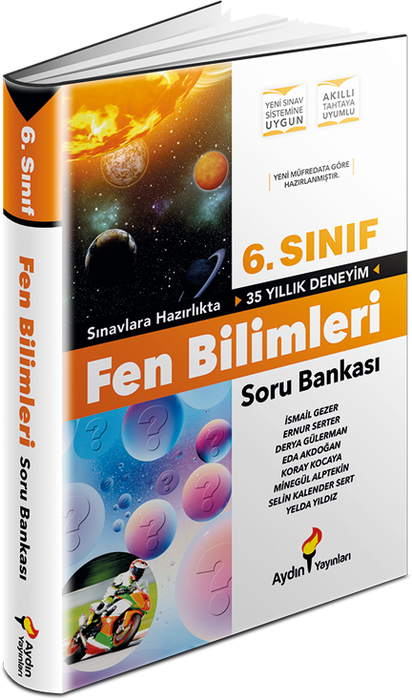 Aydın 6. Sınıf Fen Bilimleri Soru Bankası Aydın Yayınları