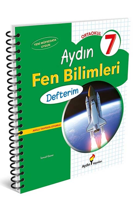 Aydın 7. Sınıf Fen Bilimleri Defterim Aydın Yayınları