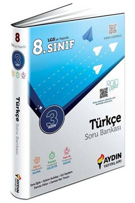 Aydın 8. Sınıf Türkçe Soru Bankası Aydın Yayınları