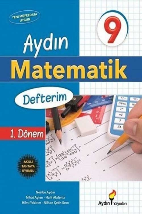 Aydın 9. Sınıf 1. Dönem Matematik Defterim Aydın Yayınları