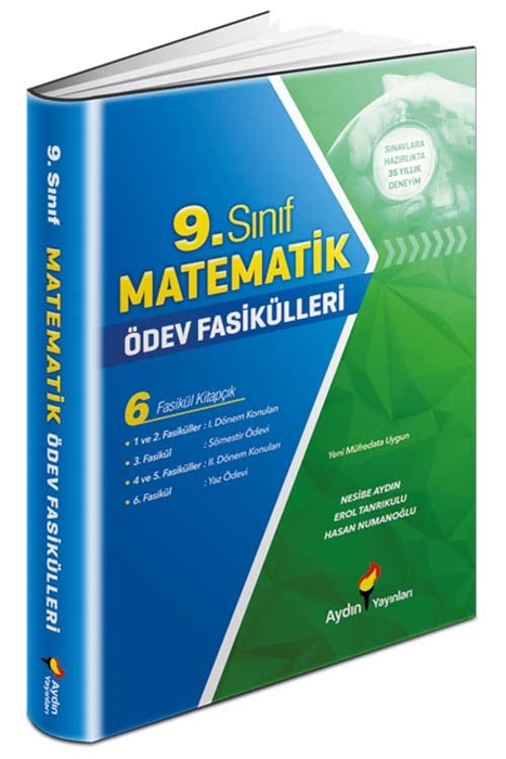 Aydın 9. Sınıf Matematik Ödev Fasikülleri Aydın Yayınları
