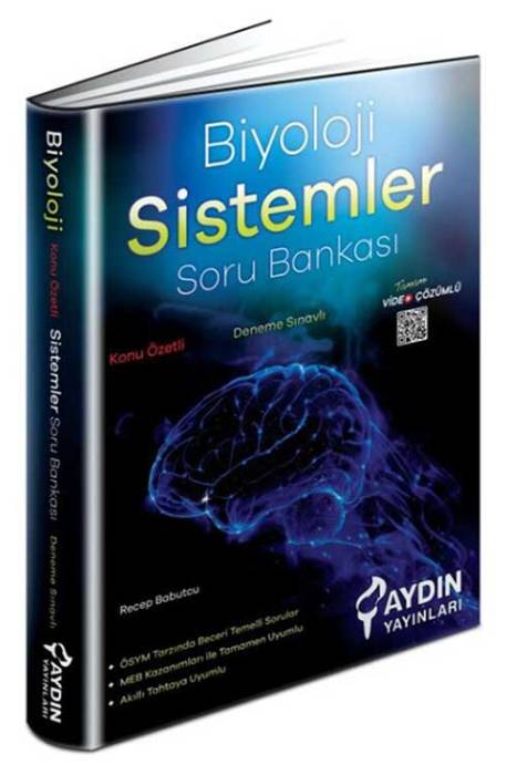 Aydın AYT Biyoloji Sistemler Konu Özetli Soru Bankası Aydın Yayınları