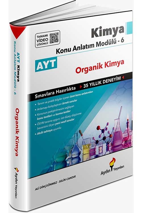 Aydın AYT Kimya Konu Anlatım Modülü 6 (Organik Kimya) Aydın Yayınları