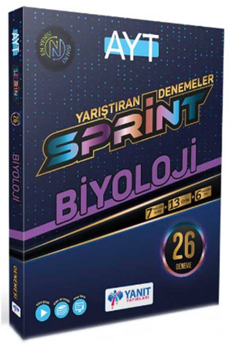 AYT Biyoloji Sprint 26 Deneme Video Çözümlü Yanıt Yayınları