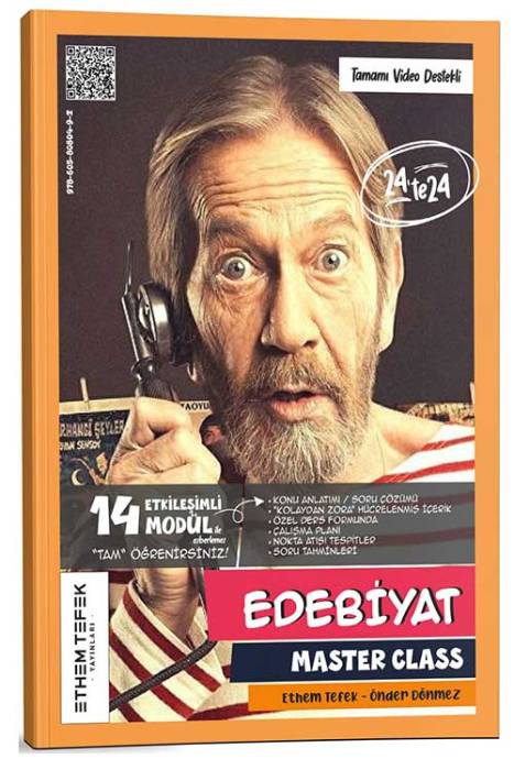 AYT Edebiyat Master Class Modülleri (14 Modül) Önder Hoca & Ethem Hoca Ethem Tefek Yayınları