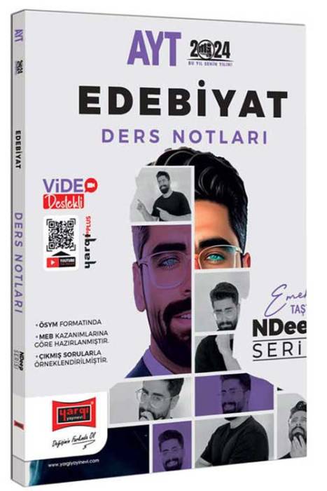AYT Edebiyat Video Destekli NDeep Ders Notları Yargı Yayınları
