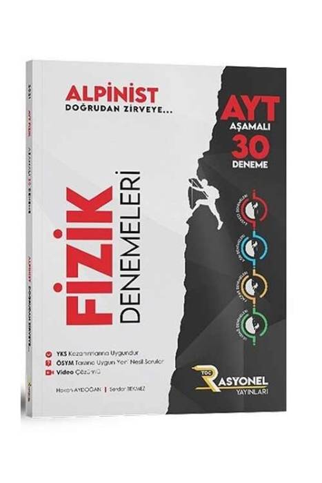 2024 AYT Fizik Alpinist Aşamalı 30 Deneme Rasyonel Yayınları