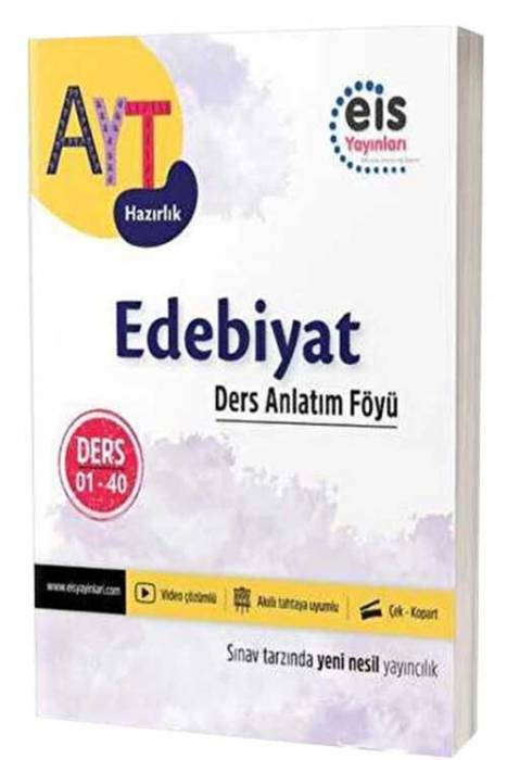 AYT Hazırlık DAF Edebiyat Ders Anlatım Föyü EİS Yayınları