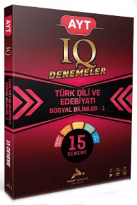 AYT IQ Türk Dili ve Edebiyatı Sosyal Bilimler -1 15 Branş Deneme Paraf Yayınları