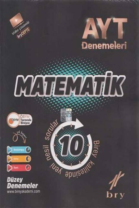 AYT Matematik 10 Deneme Birey Yayınları