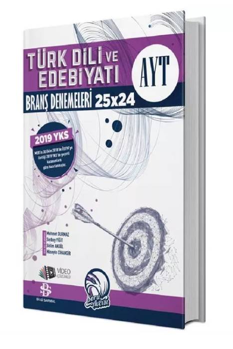 AYT Türk Dili ve Edebiyatı 25 x 24 Branş Denemeleri Bilgi Sarmal Yayınları