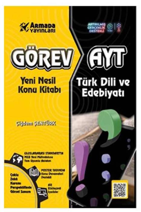 AYT Türk Dili ve Edebiyatı Görev Yeni Nesil Konu Kitabı Armada Yayınları
