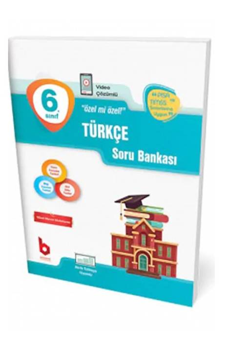 Basamak 6. Sınıf Türkçe Soru Bankası Basamak Yayınları