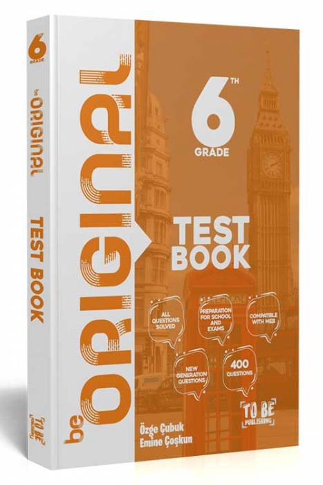 2022 Be Original 6 Grade Test Book To Be Publishing