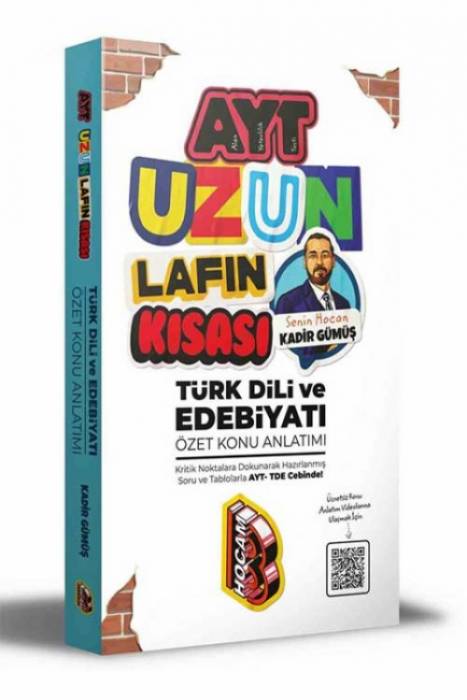 Benim Hocam 2021 AYT Uzun Lafın Kısası Türk Dili ve Edebiyatı Özet Konu Anlatımı Benim Hocam Yayınları