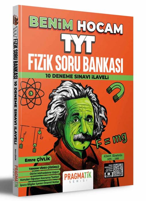 Benim Hocam 2022 TYT Fizik Soru Bankası 10 Deneme Sınavı İlaveli Benim Hocam Yayınları