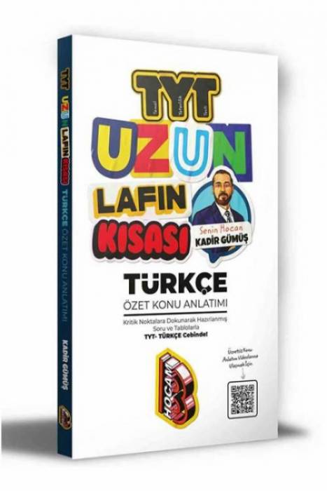 Benim Hocam 2021 TYT Uzun Lafın Kısası Türkçe Özet Konu Anlatımı Benim Hocam Yayınları