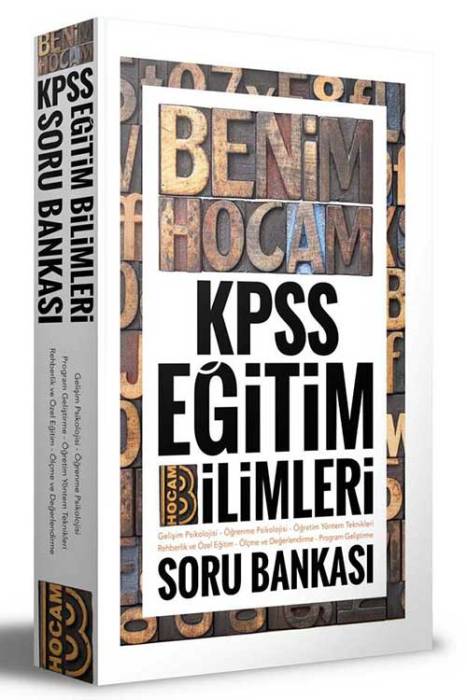 KPSS Eğitim Bilimleri Tek Kitap Soru Bankası Benim Hocam Yayınları