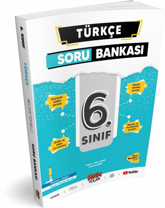 Benim Hocam 6. Sınıf Türkçe Soru Bankası Benim Hocam Yayınları