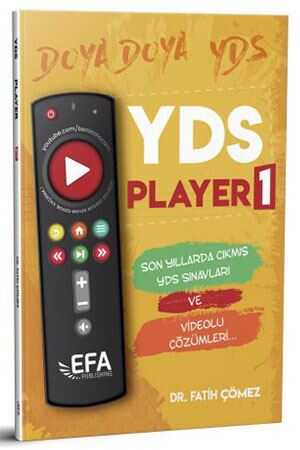 Benim Hocam (EFA Serisi) YDS Player 1 Son Yıllarda Çıkmış YDS Sınavları Benim Hocam Yayınları