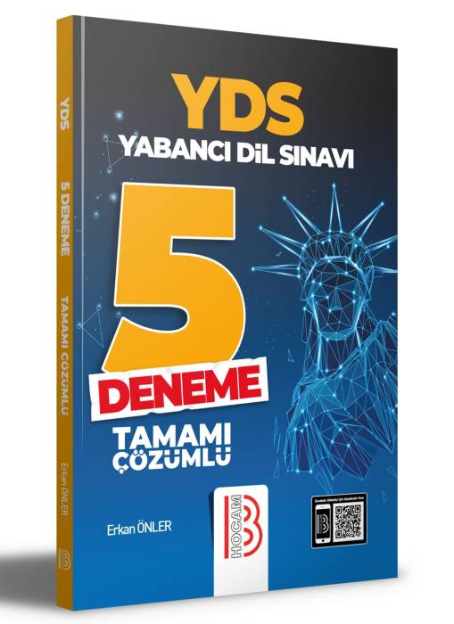 Benim Hocam YDS Yabancı Dil Sınavı Tamamı Çözümlü 5 Deneme Benim Hocam Yayınları