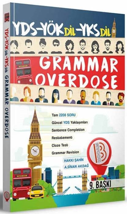 Benim Hocam YDS YÖKDİL YKSDİL Grammar Overdose - Hakkı Şahin Benim Hocam Yayınları