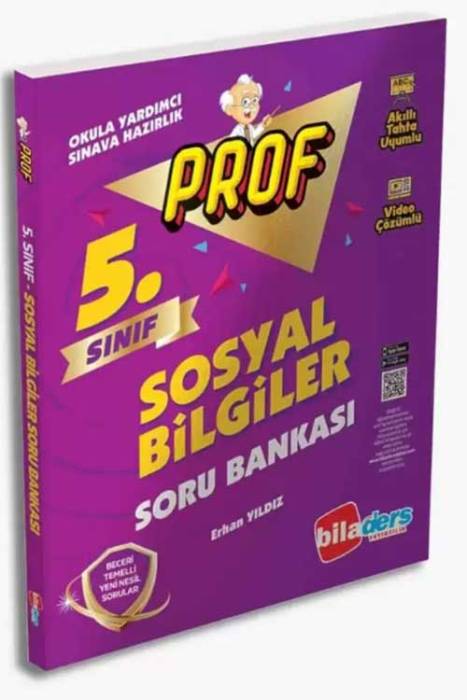 Biladers 5. Sınıf Prof Sosyal Bilgiler Soru Bankası Biladers Yayınları