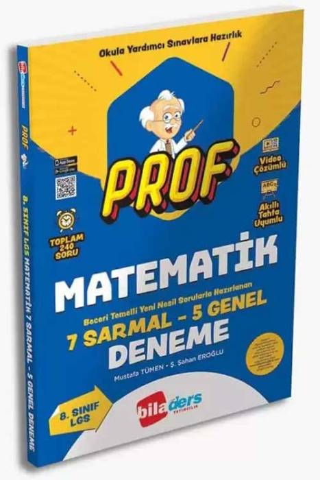 Biladers 8.sınıf Prof Matematik Deneme Biladers Yayınları