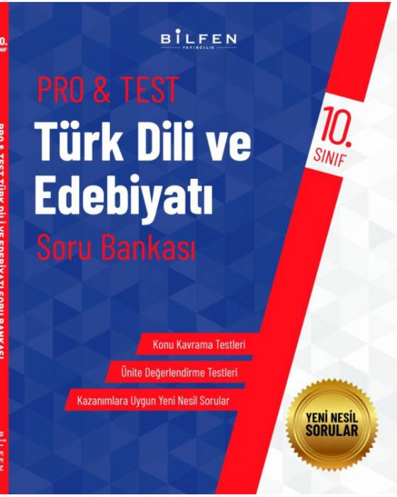 Bilfen 10. Sınıf Türk Dili ve Edebiyatı Protest Soru Bankası Bilfen Yayıncılık