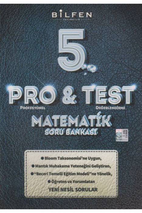 Bilfen 5. Sınıf Pro&Test Matematik Soru Bankası Bilfen Yayıncılık
