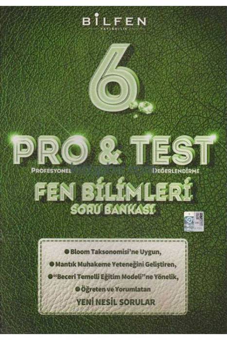 Bilfen 6. Sınıf Pro&Test Fen Bilimleri Soru Bankası Bilfen Yayıncılık