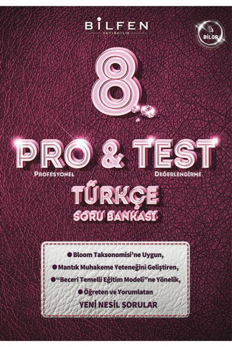 Bilfen 8. Sınıf Pro&Test Türkçe Soru Bankası Bilfen Yayıncılık