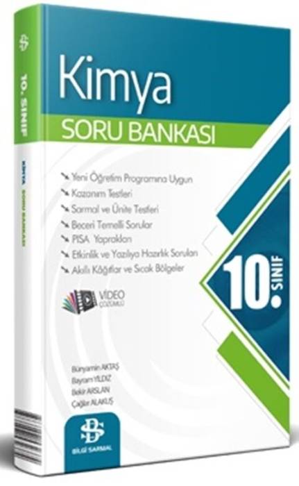 Bilgi Sarmal 10. Sınıf Kimya Soru Bankası Bilgi Sarmal Yayınları
