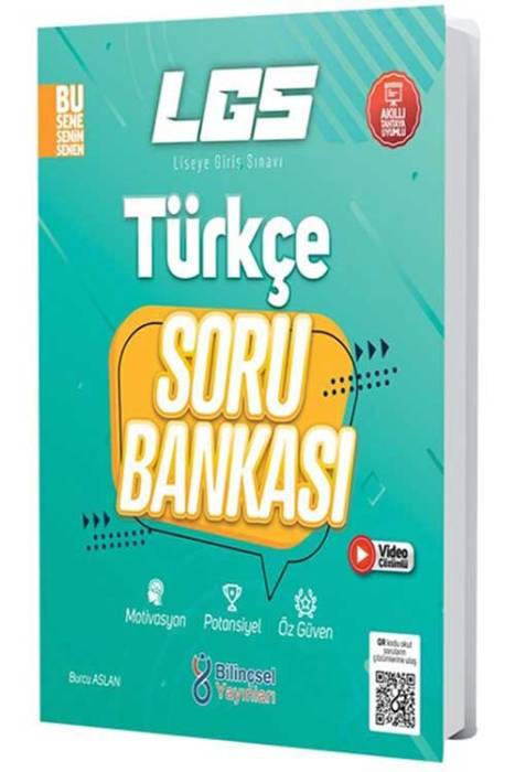 Bilinçsel 8. Sınıf LGS Türkçe Soru Bankası Bilinçsel Yayınları