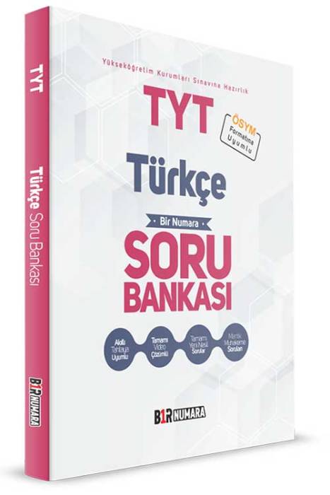Bir Numara YKS TYT Türkçe Yeni Nesil Soru Bankası Bir Numara Yayınları