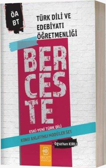 Birdem 2022 ÖABT BERCESTE Türk Dili ve Edebiyatı Öğretmenliği Eski Yeni Türk Dili Konu Anlatımlı Birdem Yayıncılık