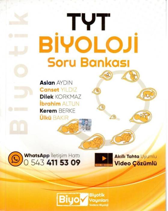 Biyotik TYT Biyoloji Biyotik Soru Bankası Biyotik Yayınları