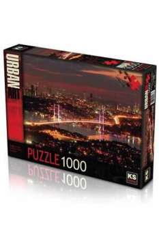 Boğaziçinde Işıkların Dansı 1000 Parça Puzzle 11288 KS Games - Thumbnail