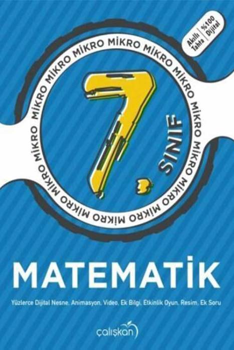 Çalışkan 7. Sınıf Matematik 8 li Tekstra Çalışkan Yayınları