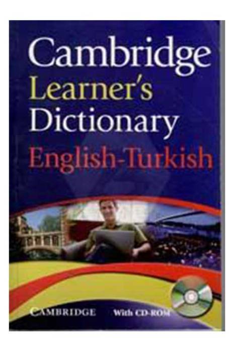 Cambrıdge University Learners Dıctıonary Englısh-Turkısh-CLD