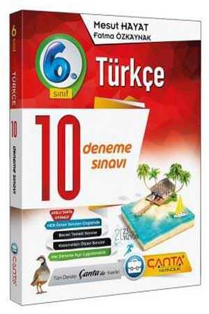 Çanta 6. Sınıf Türkçe 10 Branş Denemesi Çanta Yayınları