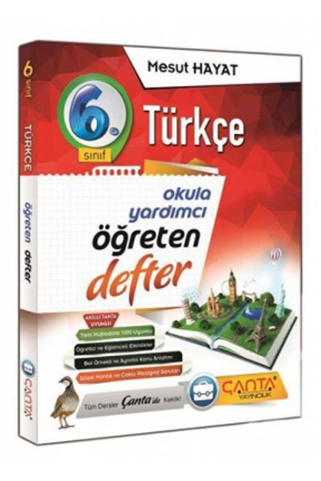 Çanta 6. Sınıf Türkçe Öğreten Defter Çanta Yayınları
