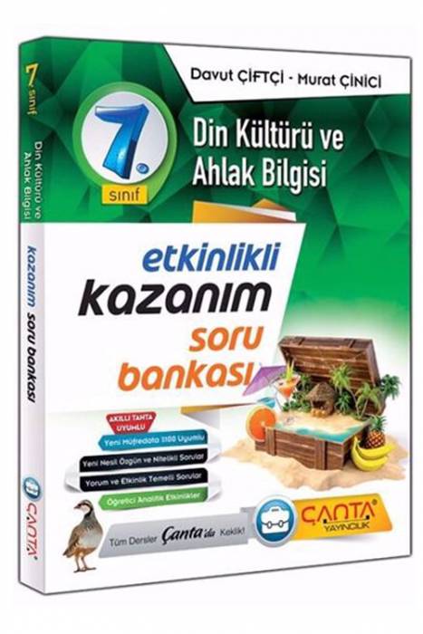 Çanta 7. Sınıf Din Kültürü ve Ahlak Bilgisi Kazanım Soru Bankası Çanta Yayınları